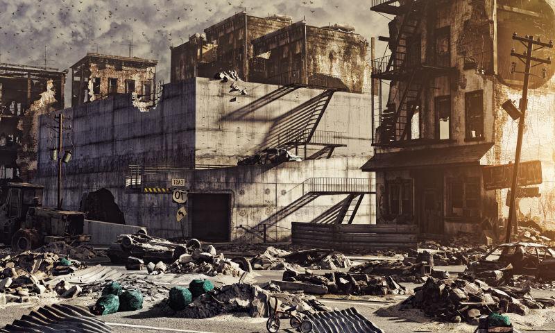 火星城市废墟图片