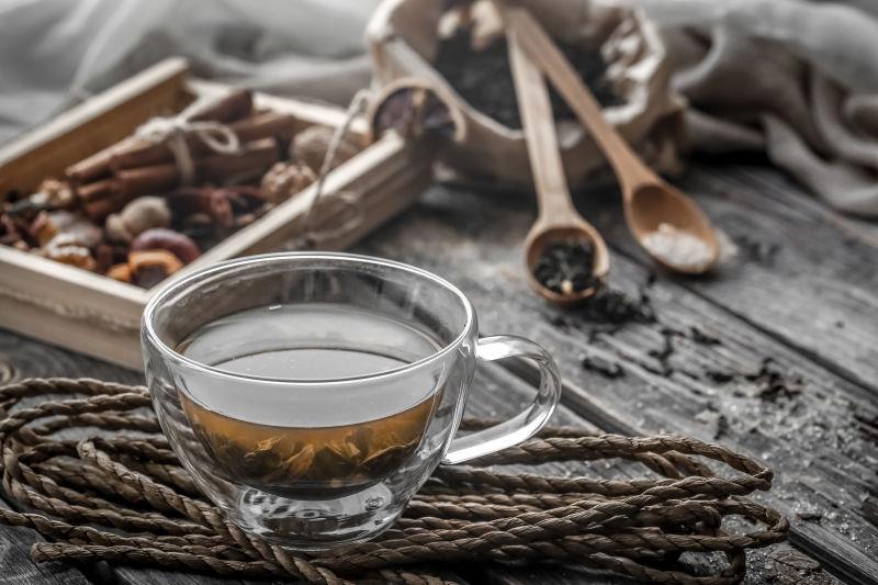 茶与茶叶静物