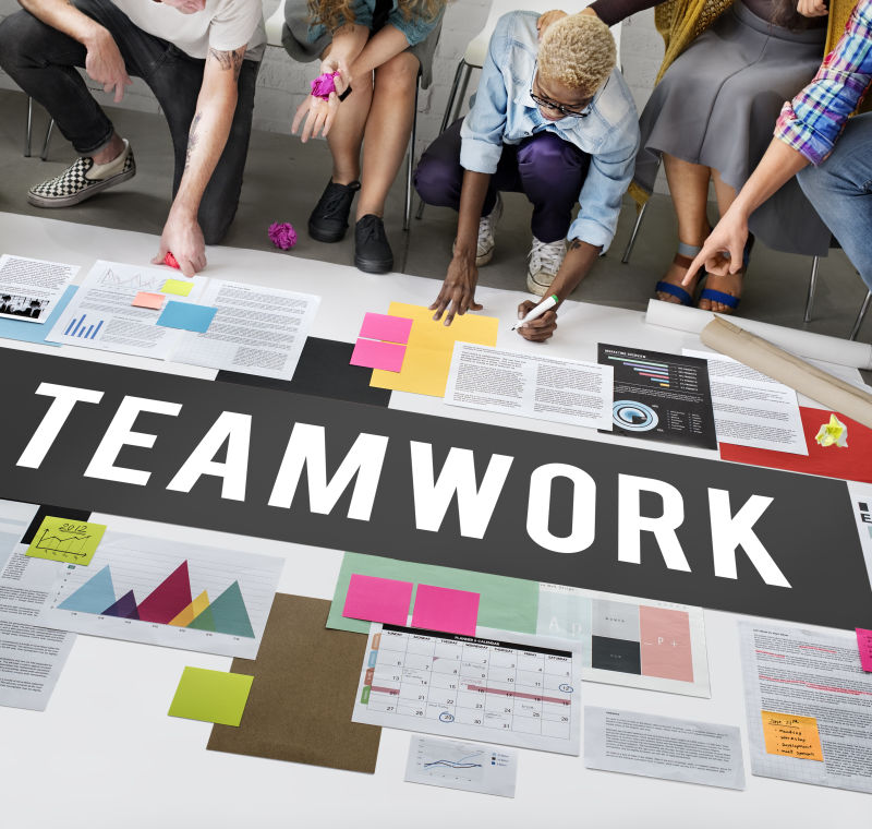 团队联盟合作概念