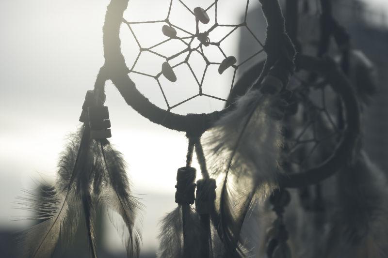 印第安人捕梦网特写