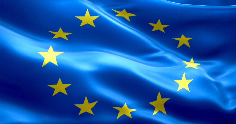 欧盟盟旗图片