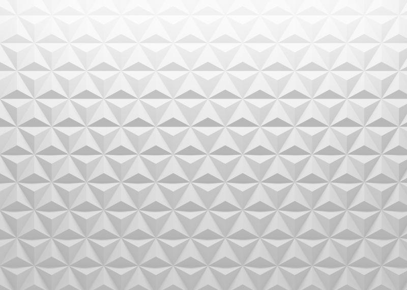 白色多边三角形抽象背景