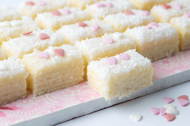 美味精致的小蛋糕