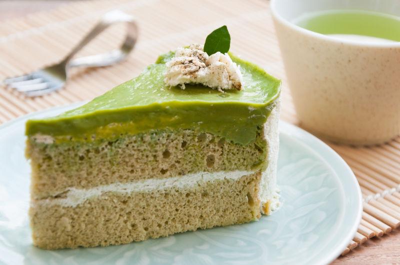 日本抹茶绿茶蛋糕