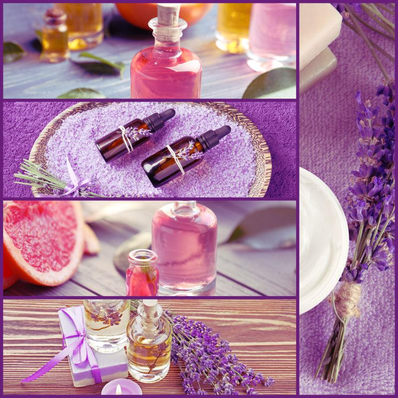 芳香疗精油拼贴