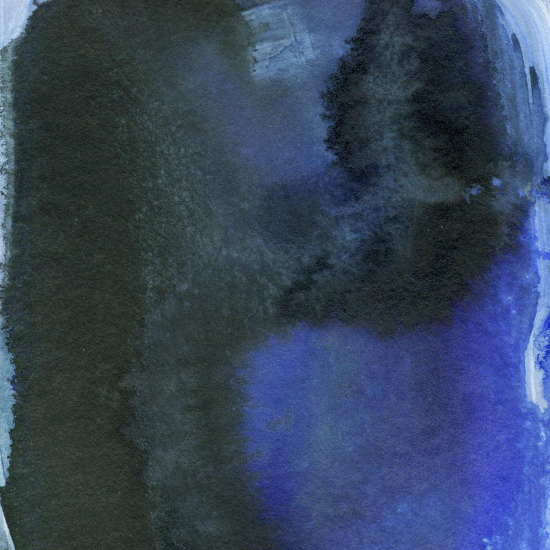 黑蓝色水彩画纹理背景