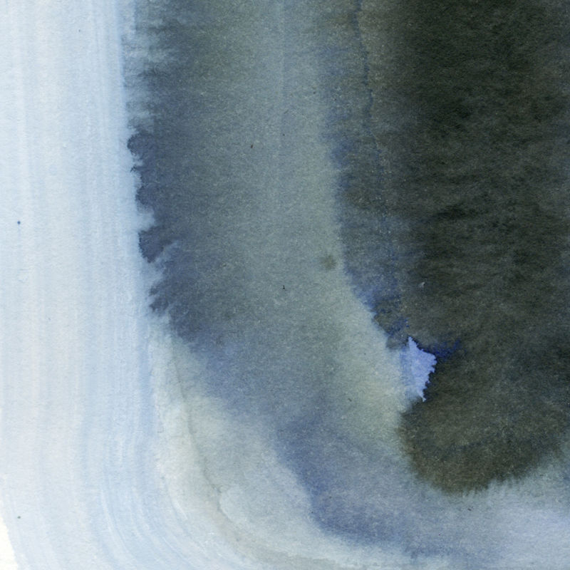 深色渐变纹理水彩画背景