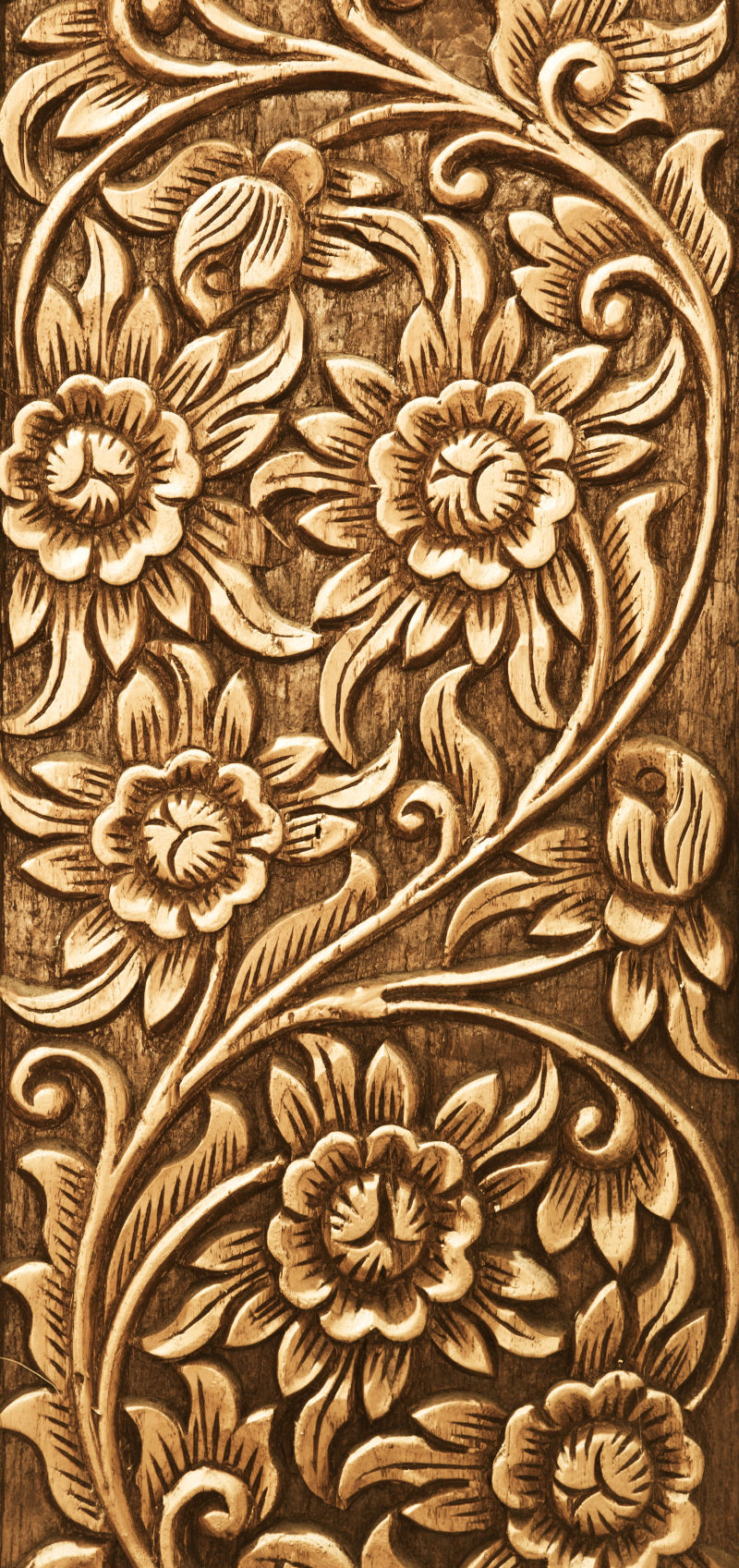 古代木雕花纹图片