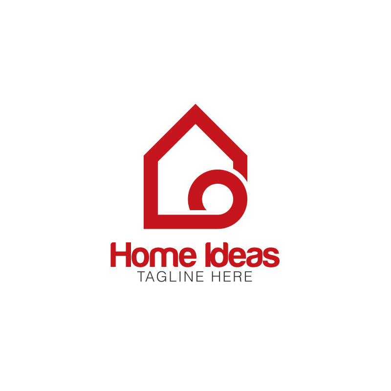 创意家居标志矢量设计