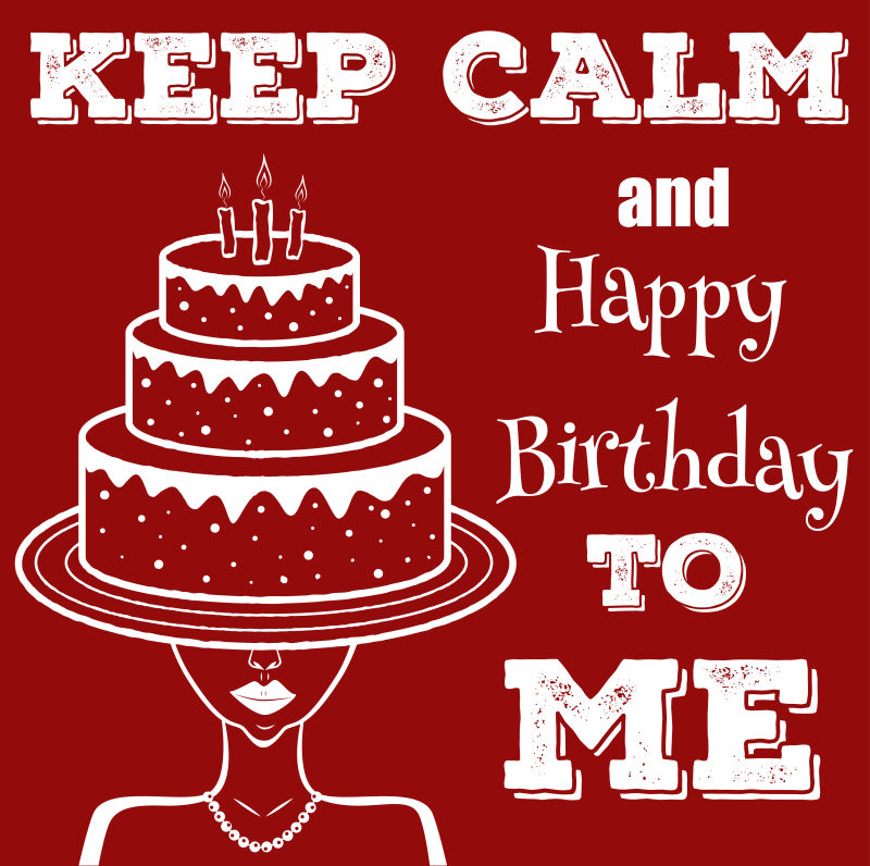 生日祝福插图矢量设计