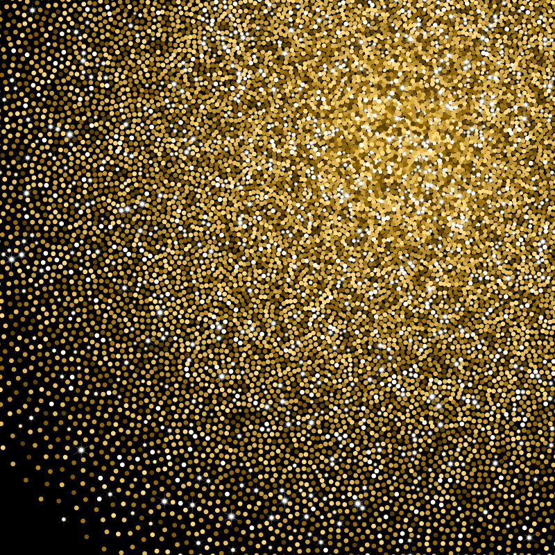 矢量金色颗粒背景