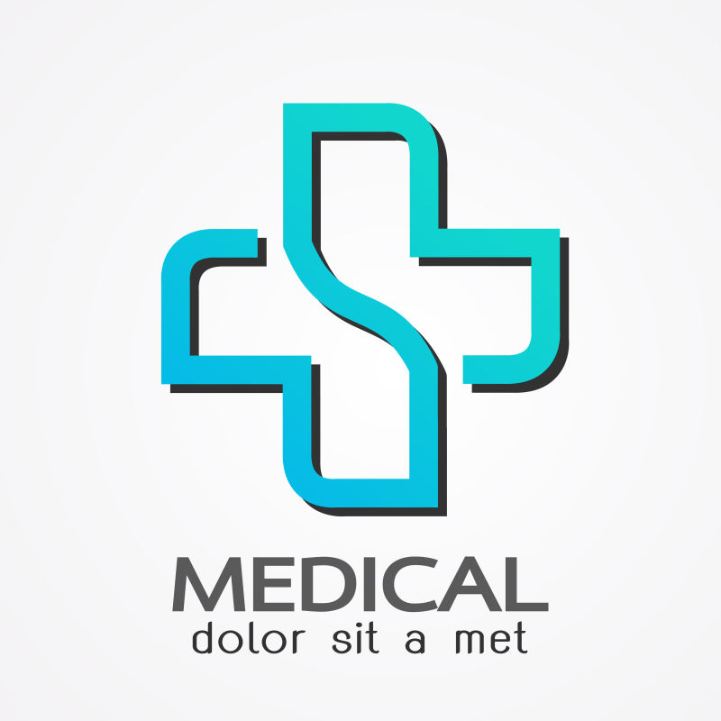 矢量医疗药剂logo设计