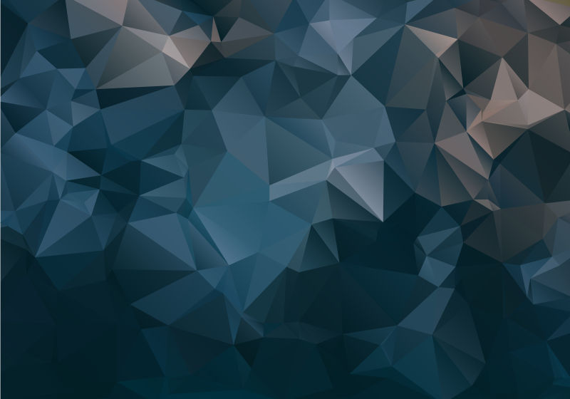 抽象矢量灰色立体三角背景