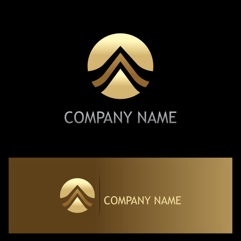 矢量抽象图形的标志设计