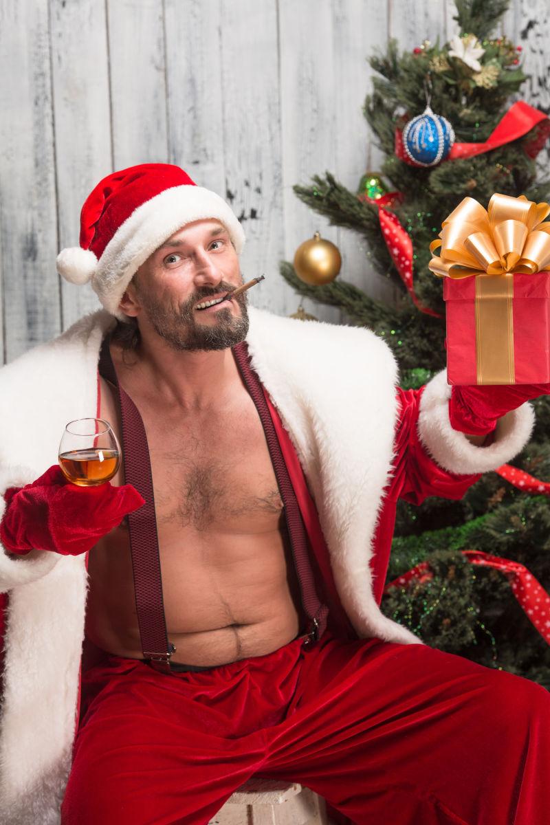 性感的圣诞老人