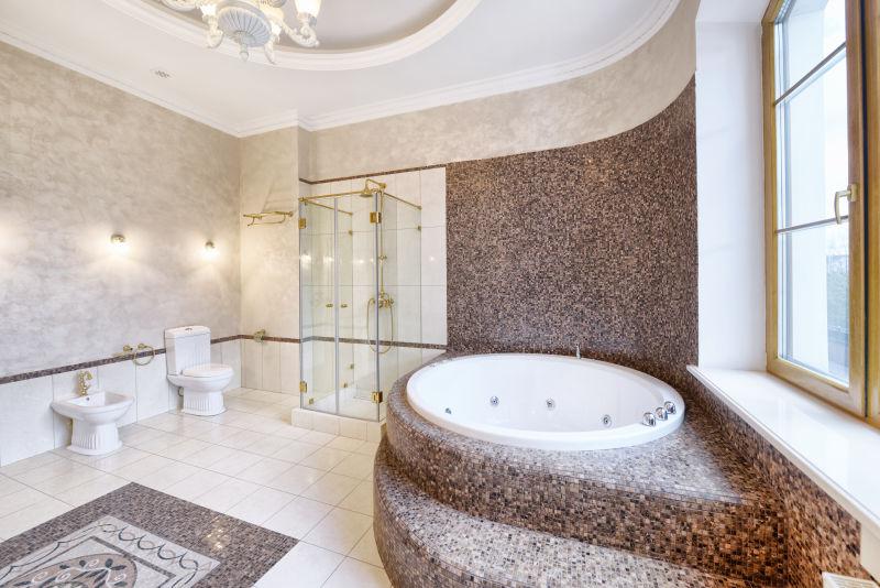 现代时尚浴室设计与家具