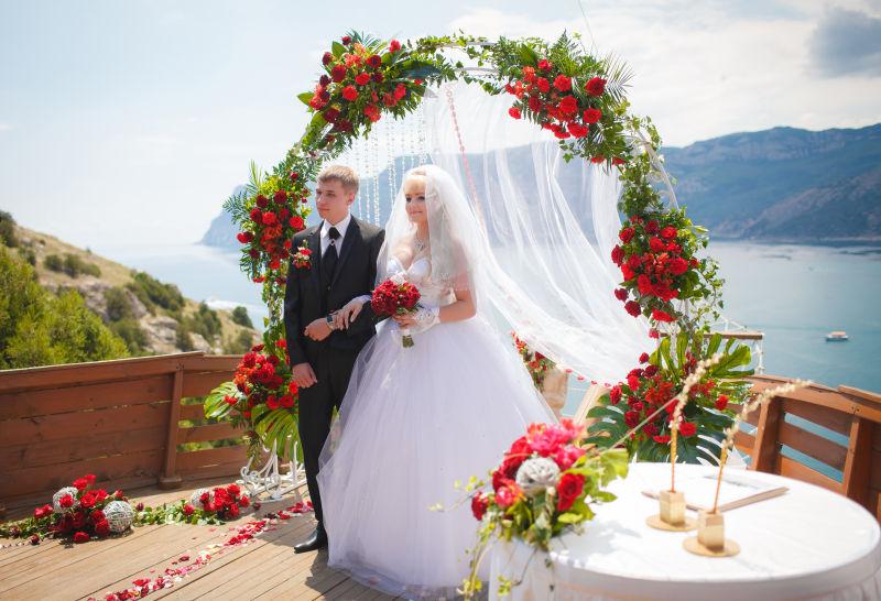 新郎新娘新婚夫妇