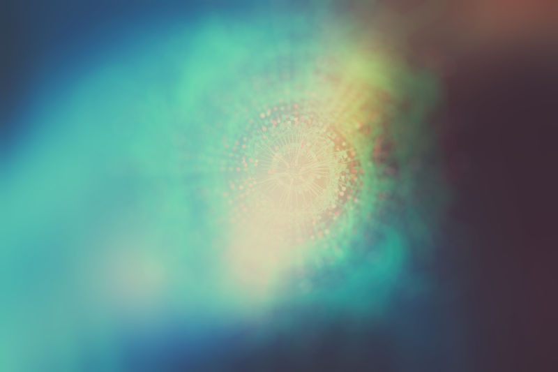 绿色数据概念背景