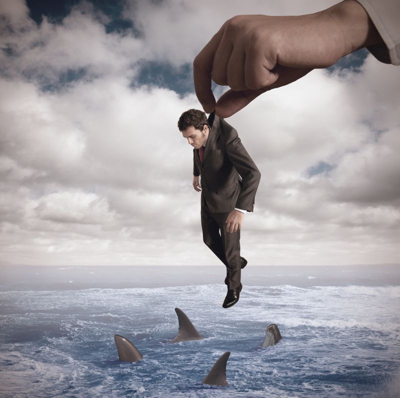 商人失败的概念