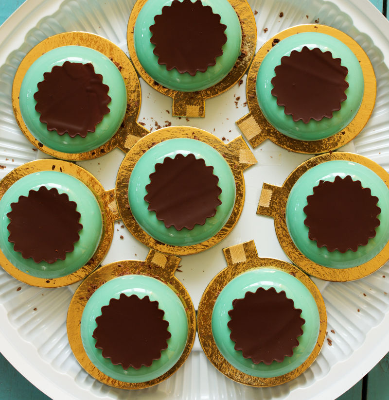 美味的慕斯蛋糕