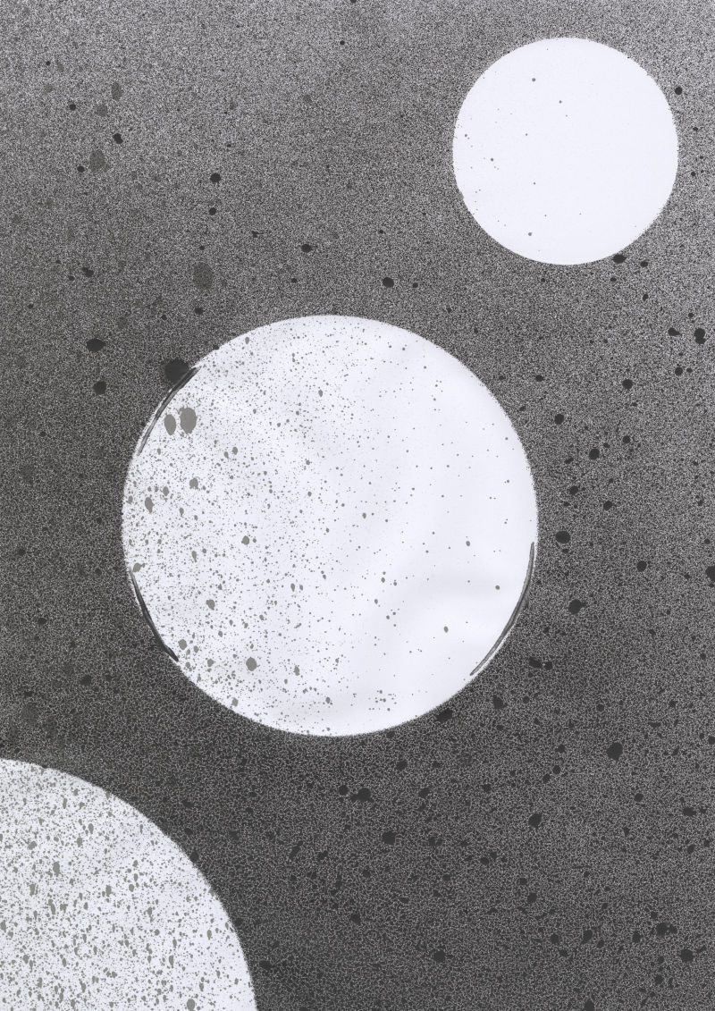 大小圆点的背景