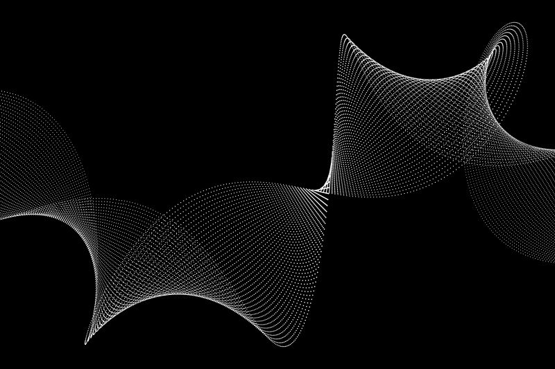 螺旋形的抽象效果