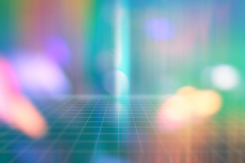 抽象梦幻光芒艺术背景