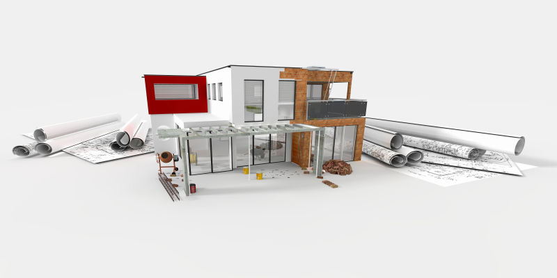 创意房子的设计蓝图