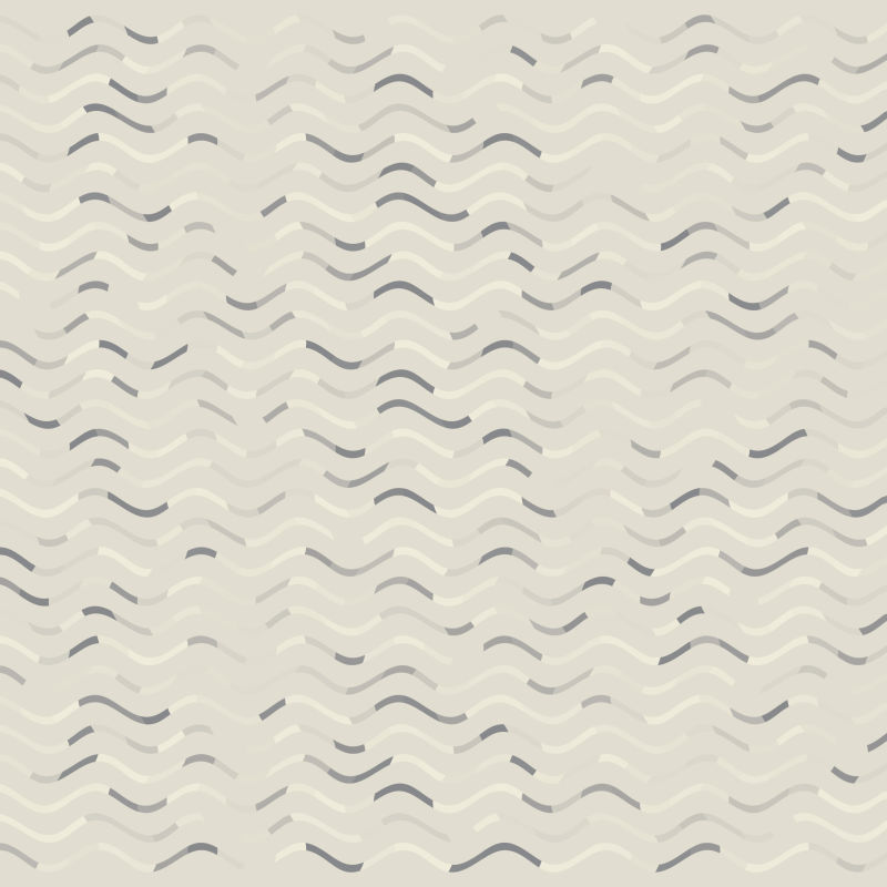 浅灰背景上的曲线印花