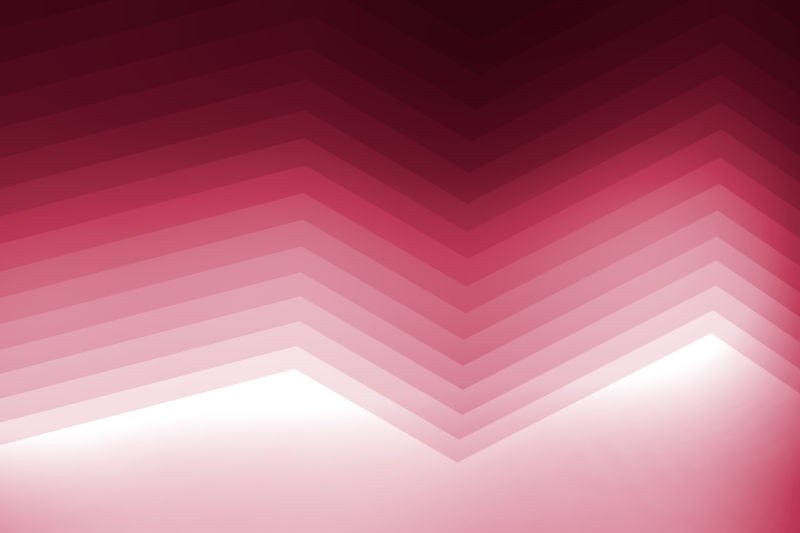 渐变式红色棱形