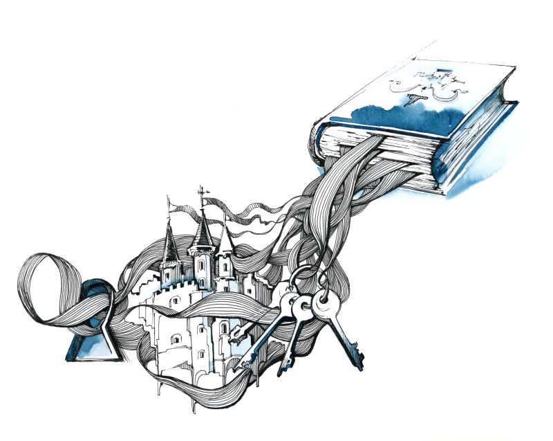 童话书中的城堡
