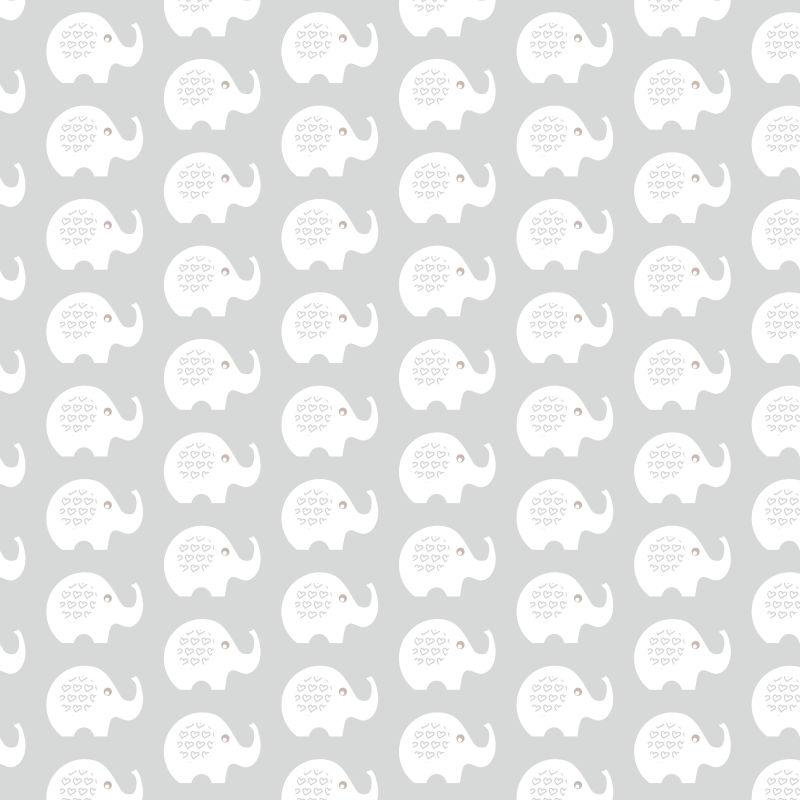 排列整齐的小象背景