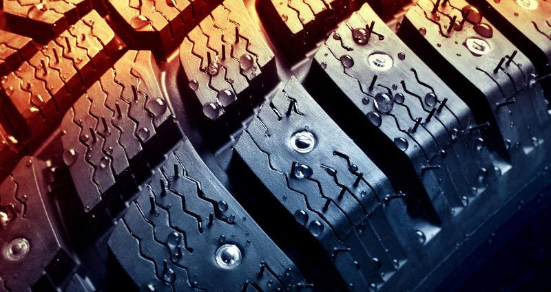 汽车橡胶轮胎纹理