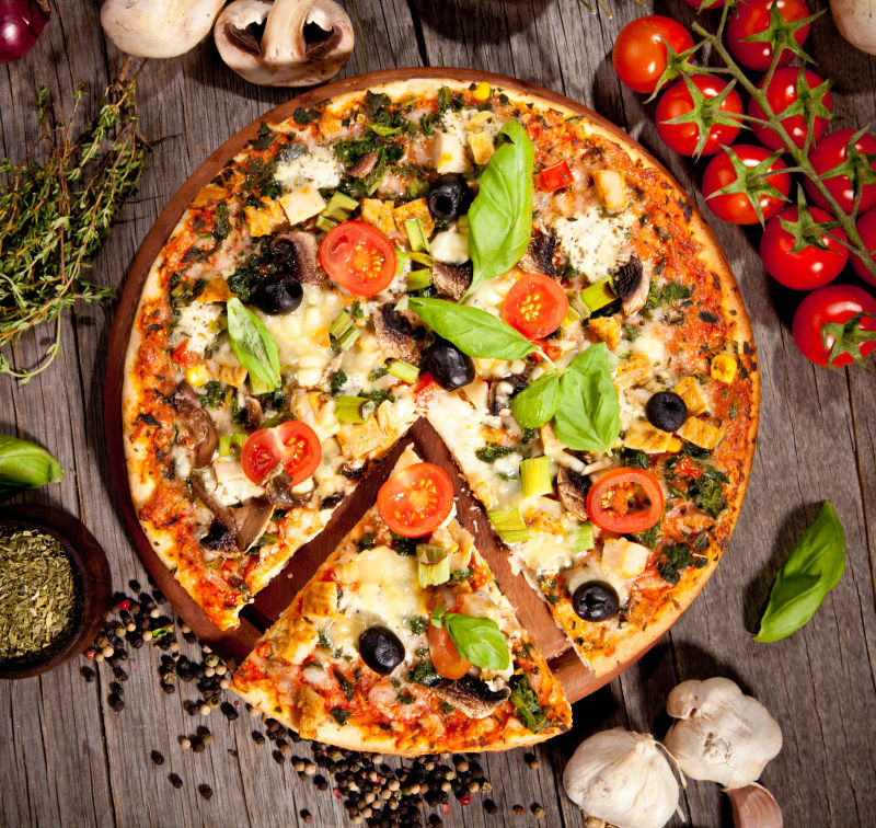 切下一块的披萨