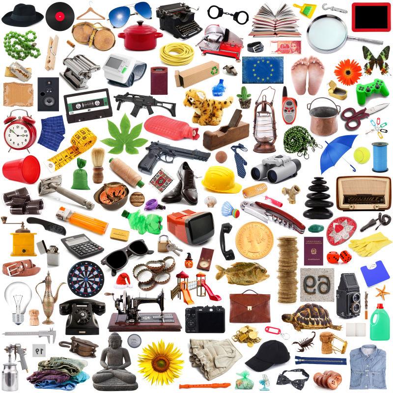 生活用品拼贴集