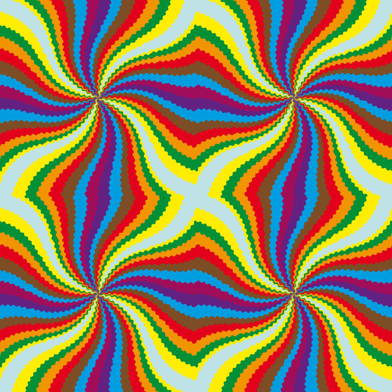 彩色条纹图案背景矢量设计