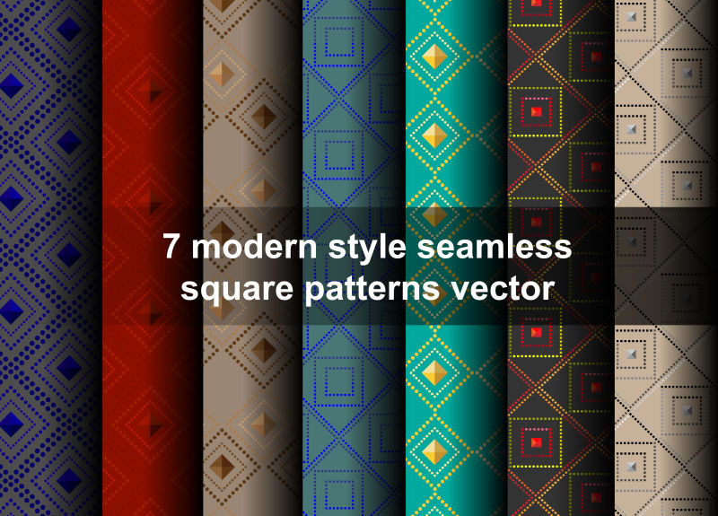 矢量的泰国图案背景