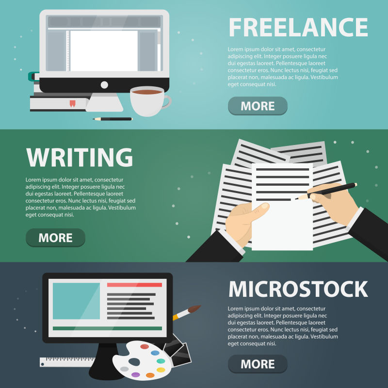 创意博客横幅设计