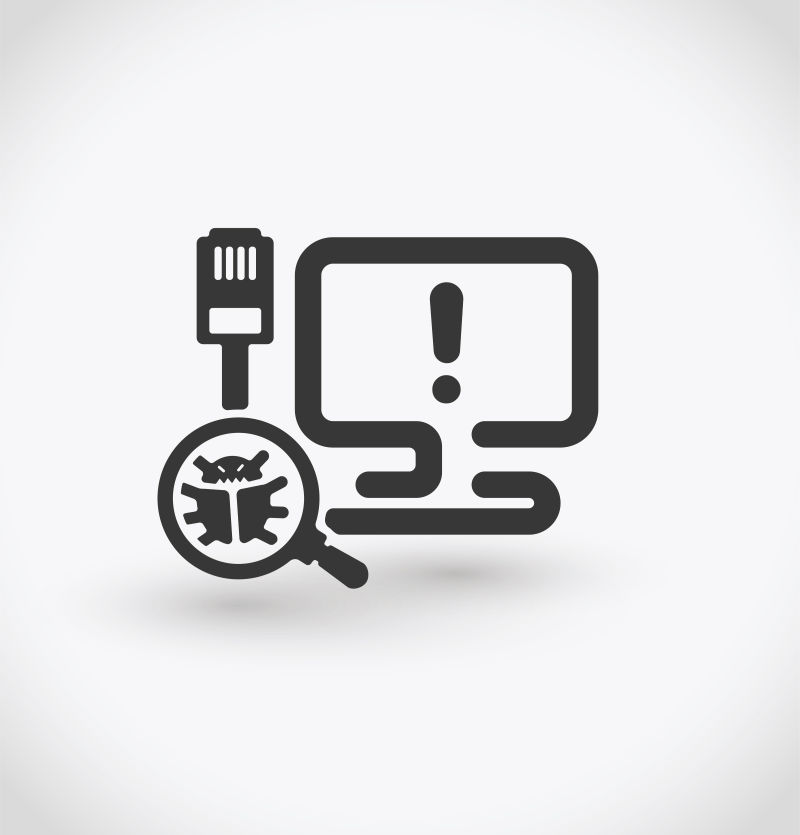 矢量的计算机病毒标志设计