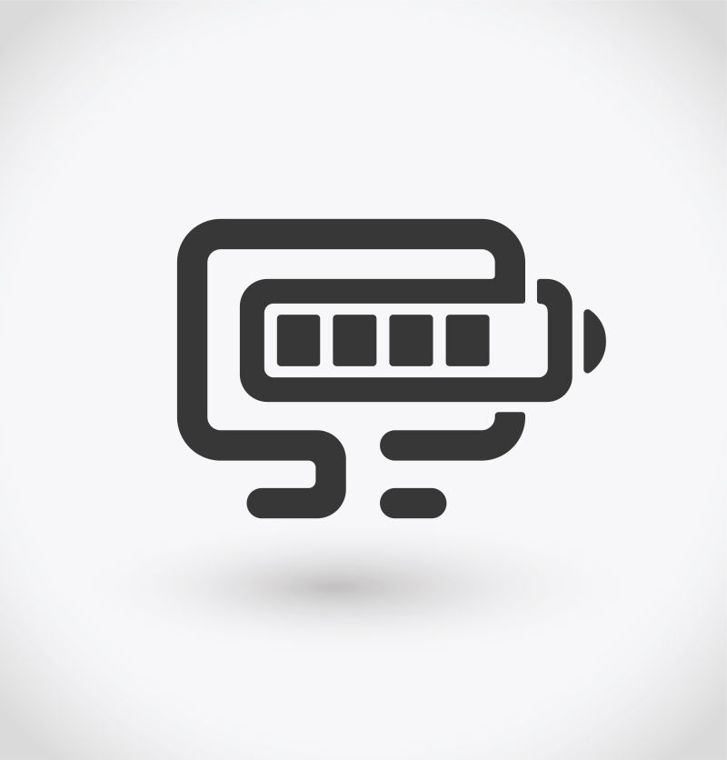 矢量的电量图标设计