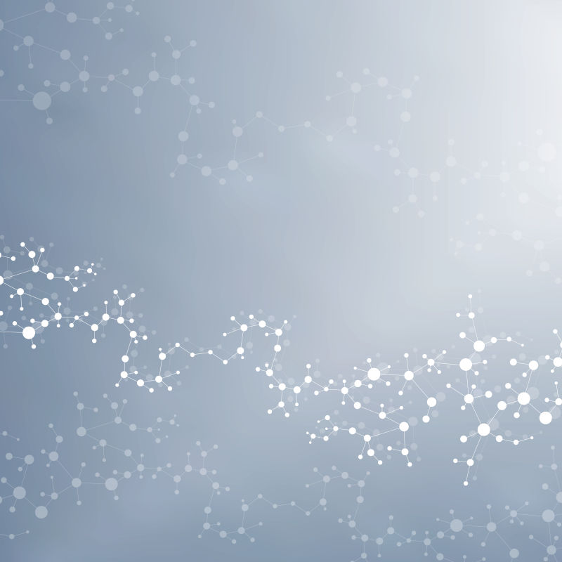 矢量DNA分子结构背景