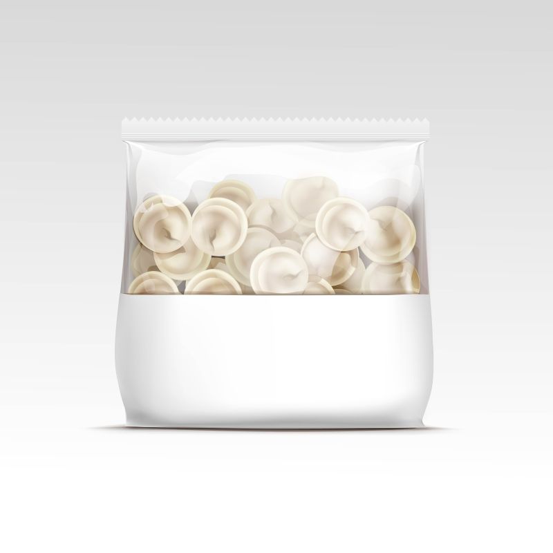 抽象矢量创意速食品的包装设计