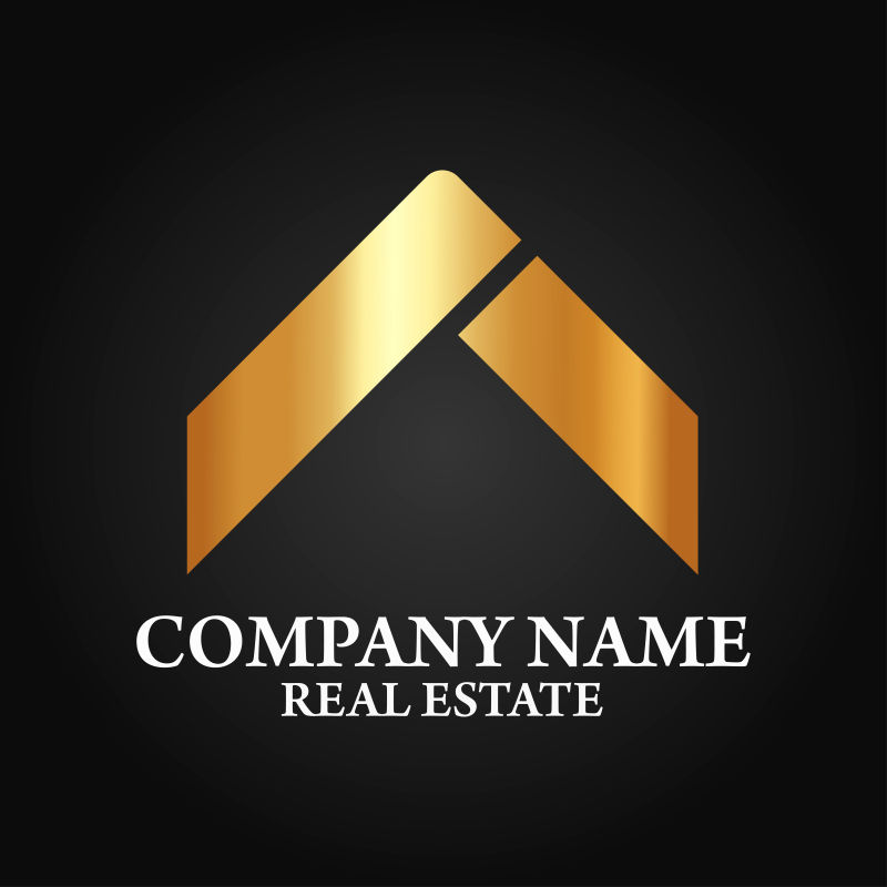 矢量房地产企业logo标志设计
