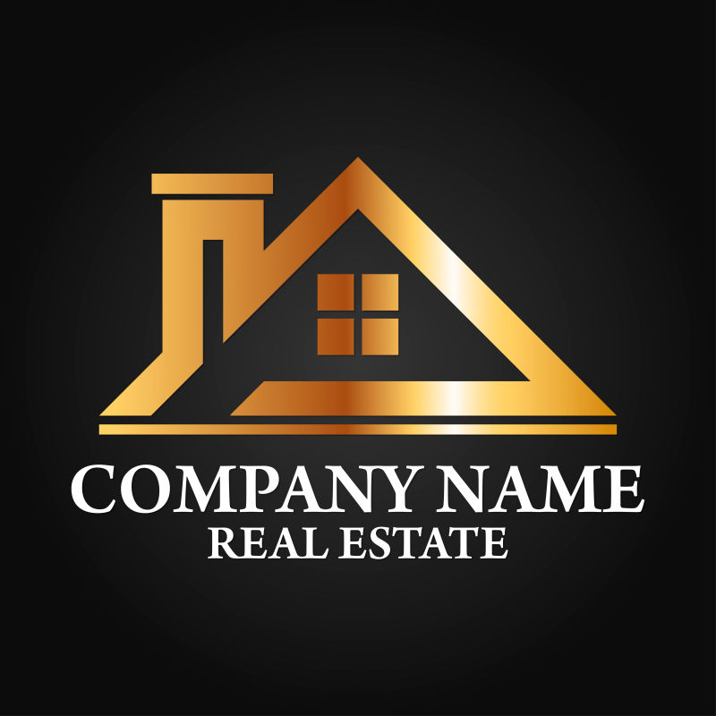 房地产公司logo标志矢量设计