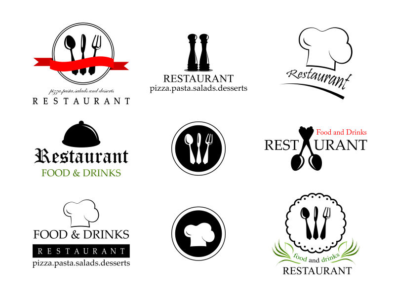 餐厅矢量logo标志