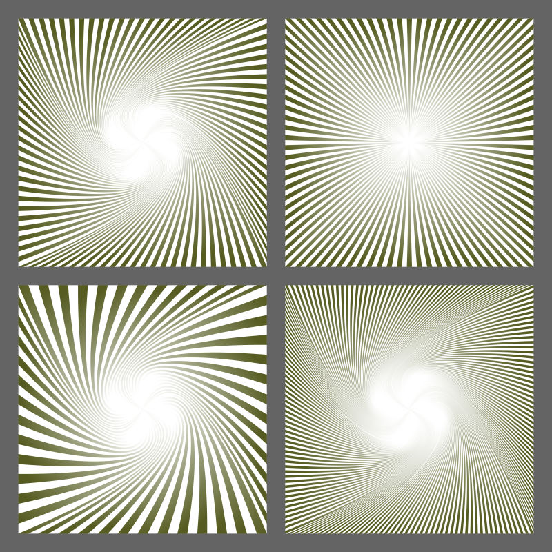 矢量的螺旋图案