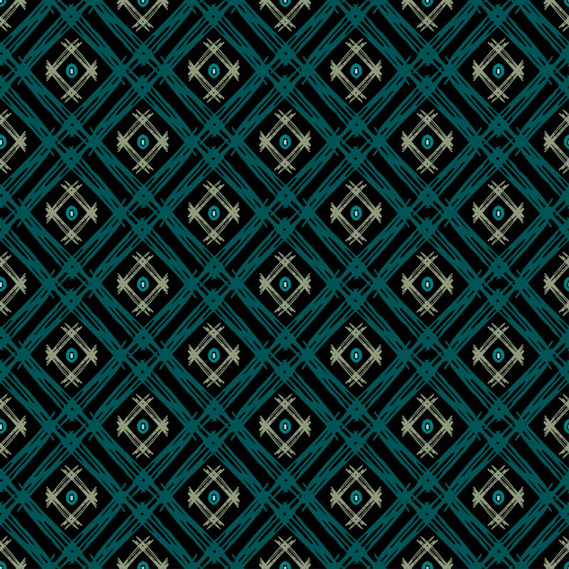 矢量抽象部落艺术的无缝纹理背景