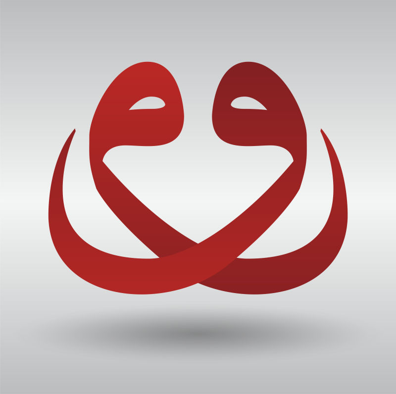 红色的版型设计