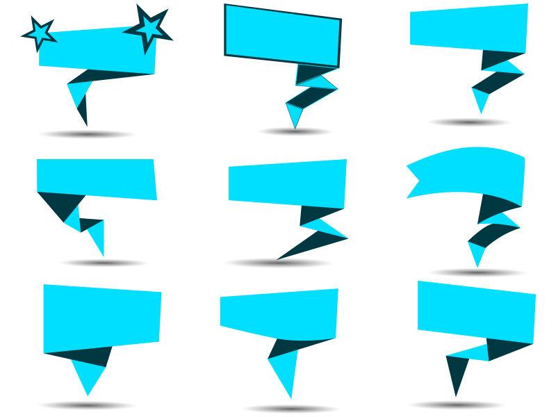 矢量插图对话框设计