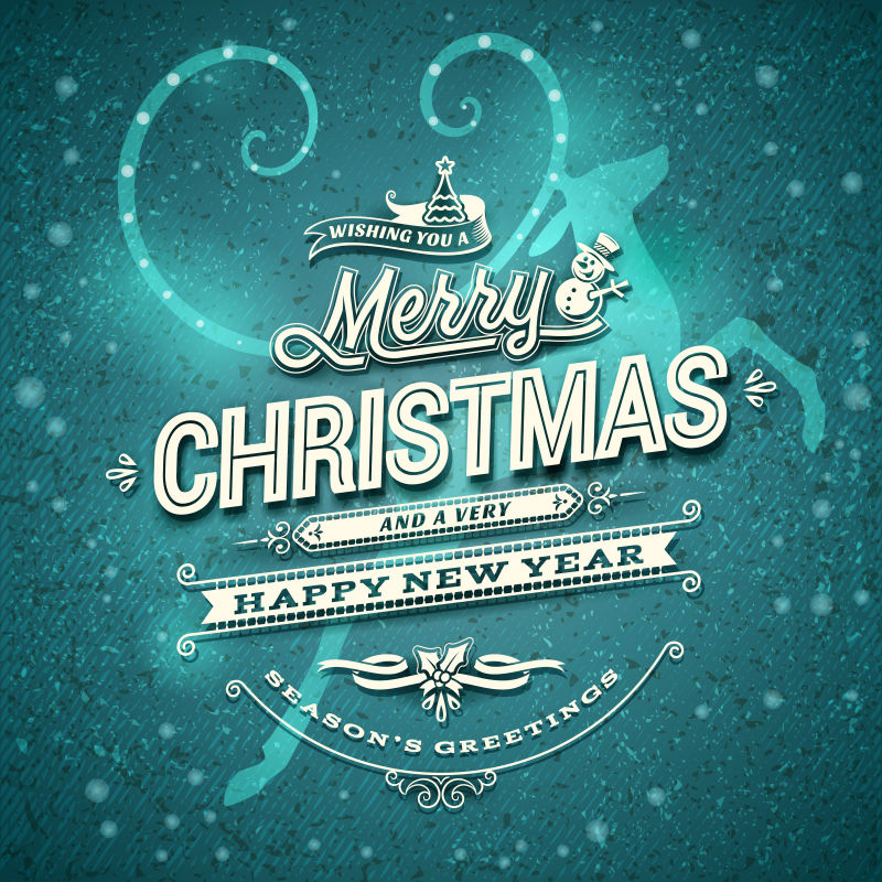 矢量的圣诞插图